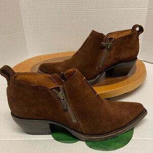 Frye Sasha Western Ankle Boot